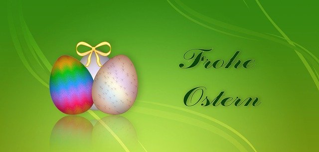 Free download Easter Greeting Eggs -  free illustration to be edited with GIMP free online image editor