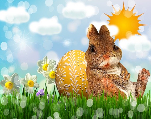 Free download Easter Holidays Bunny -  free illustration to be edited with GIMP free online image editor