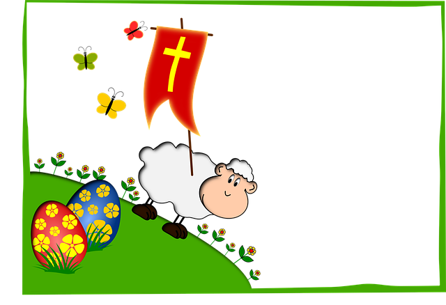 Free download Easter Lamb Holidays - Free vector graphic on Pixabay free illustration to be edited with GIMP free online image editor