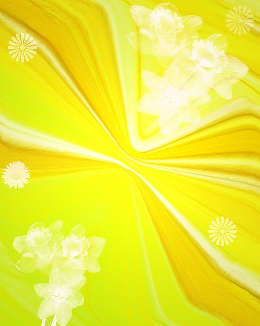 Free download Easter Yellow Background Greeting -  free illustration to be edited with GIMP free online image editor