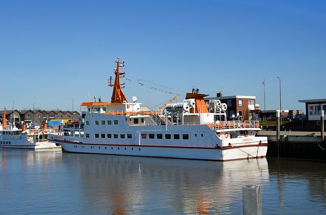 Free download East Frisia Bensersiel Ferry -  free photo or picture to be edited with GIMP online image editor