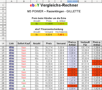 ebay excel template