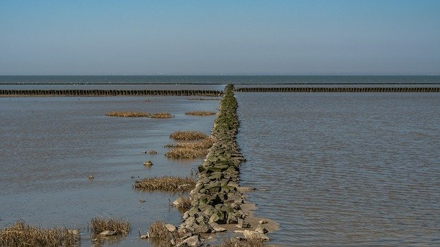 Free download Ebb Flood North Sea East -  free photo or picture to be edited with GIMP online image editor