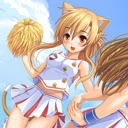 Ecchi Nyan Koi Anime theme 1366x768  screen for extension Chrome web store in OffiDocs Chromium