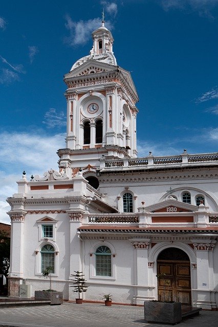 Free download Ecuador Cuenca Church -  free photo or picture to be edited with GIMP online image editor