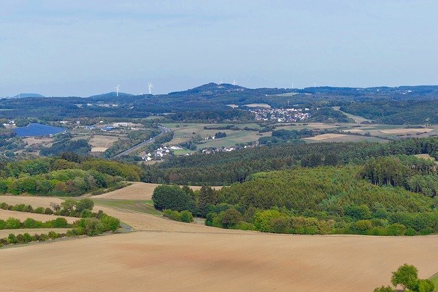 Free download Eifel Vulkaneifel Landscape -  free photo or picture to be edited with GIMP online image editor