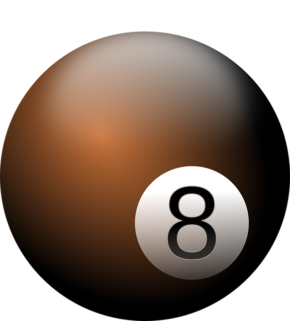 Free download Eight Ball Billiard - Free vector graphic on Pixabay free illustration to be edited with GIMP free online image editor