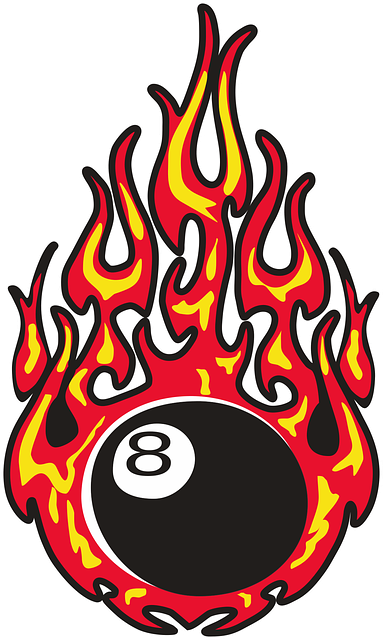 Free download Eightball Fire - Free vector graphic on Pixabay free illustration to be edited with GIMP free online image editor