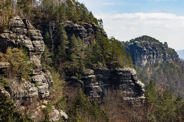 Free download Elbe Sandstone Travel Mountains -  free photo or picture to be edited with GIMP online image editor