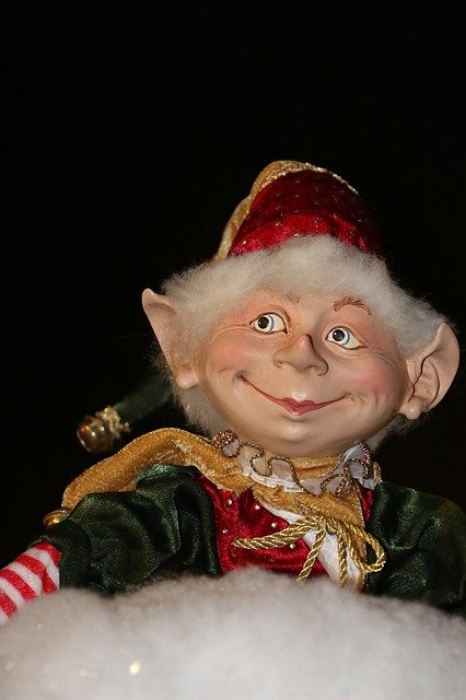 Free download Elf Christmas Holiday -  free photo or picture to be edited with GIMP online image editor