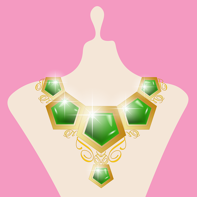 Free download Emerald Necklace Beautiful -  free illustration to be edited with GIMP free online image editor