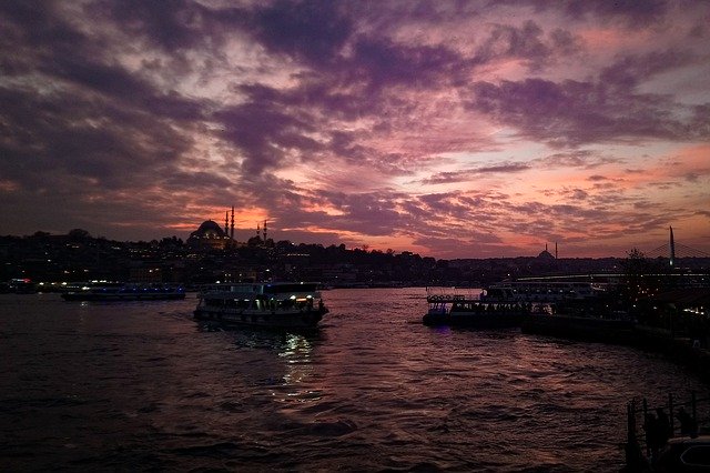 Free download Eminönü In The Evening Afternoon -  free photo or picture to be edited with GIMP online image editor