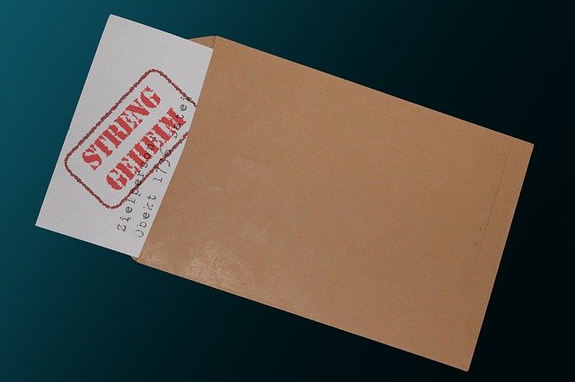 Free download Envelope Confidential Secret -  free illustration to be edited with GIMP free online image editor