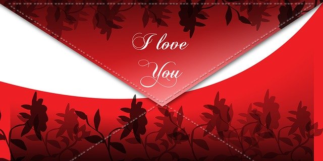 Free download Envelope Valentine Love I -  free illustration to be edited with GIMP free online image editor