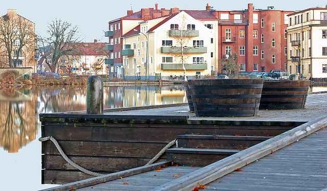 Free download Eskilstuna Sweden Bridge -  free photo or picture to be edited with GIMP online image editor