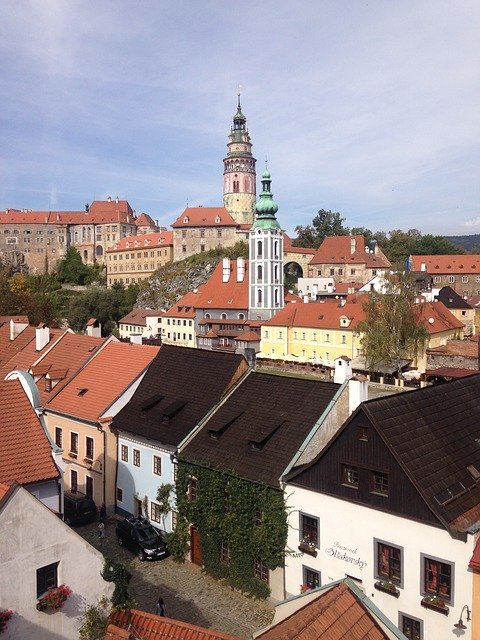 Free download Český Krumlov City Church -  free photo or picture to be edited with GIMP online image editor