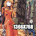 Evangelion Theme 1366x768  screen for extension Chrome web store in OffiDocs Chromium