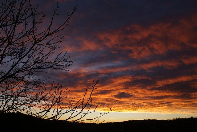 Free download Evening Clouds Sunset -  free photo or picture to be edited with GIMP online image editor