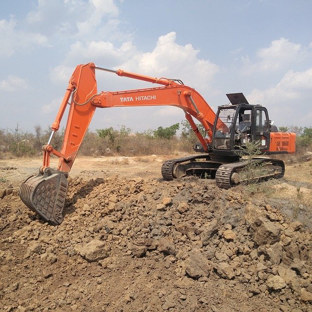 Free download Excavator Hitachi Mining -  free photo or picture to be edited with GIMP online image editor