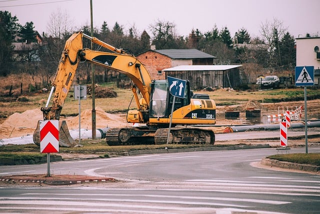 Free download excavator work machine building free picture to be edited with GIMP free online image editor