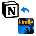 Export Kindle Highlights to Notion  screen for extension Chrome web store in OffiDocs Chromium