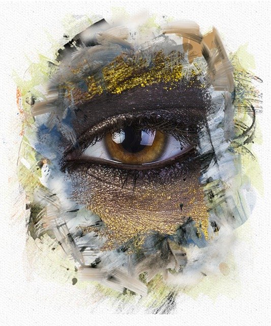 Free download Eye Brown Make Up -  free illustration to be edited with GIMP free online image editor