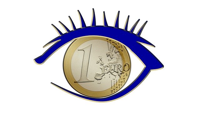 Free download Eye Euro Currency -  free illustration to be edited with GIMP free online image editor