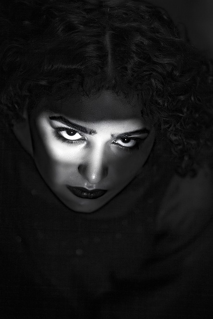 Free download eye girl woman portrait face dark free picture to be edited with GIMP free online image editor