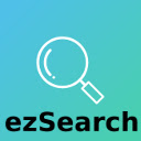 ezSearch  screen for extension Chrome web store in OffiDocs Chromium