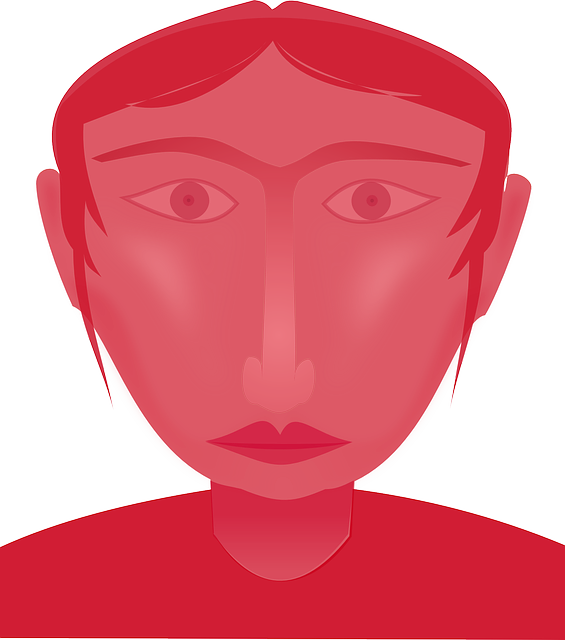 Free download Face Female Red - Free vector graphic on Pixabay free illustration to be edited with GIMP free online image editor