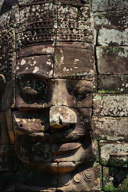 Free download Face Mystical Old Angkor -  free photo or picture to be edited with GIMP online image editor