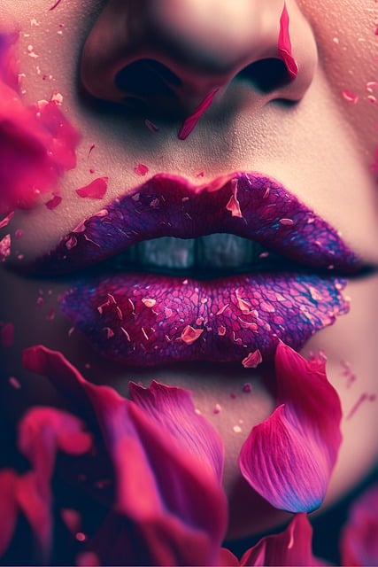 Free download face woman lips rose details free picture to be edited with GIMP free online image editor