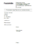 Free download Facsimile Message 1 Microsoft Word, Excel or Powerpoint template free to be edited with LibreOffice online or OpenOffice Desktop online