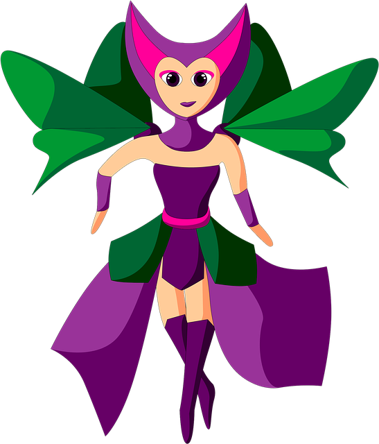 Free download Fairy Witch Butterfly -  free illustration to be edited with GIMP free online image editor