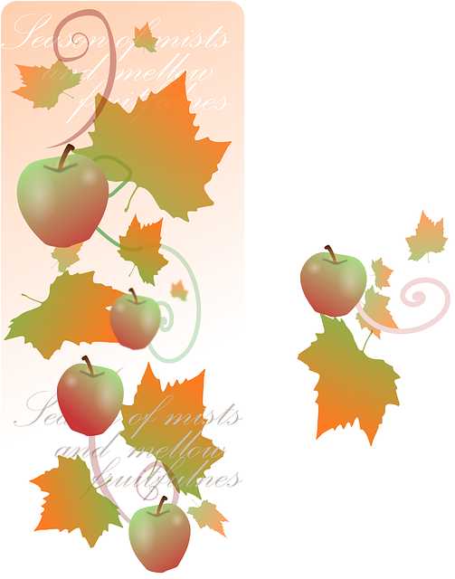 Free download Fall Apples Seasons - Free vector graphic on Pixabay free illustration to be edited with GIMP free online image editor