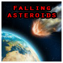 Falling Asteroids  screen for extension Chrome web store in OffiDocs Chromium