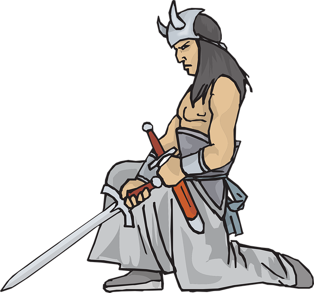 Free download Fantasy Man Sword - Free vector graphic on Pixabay free illustration to be edited with GIMP free online image editor