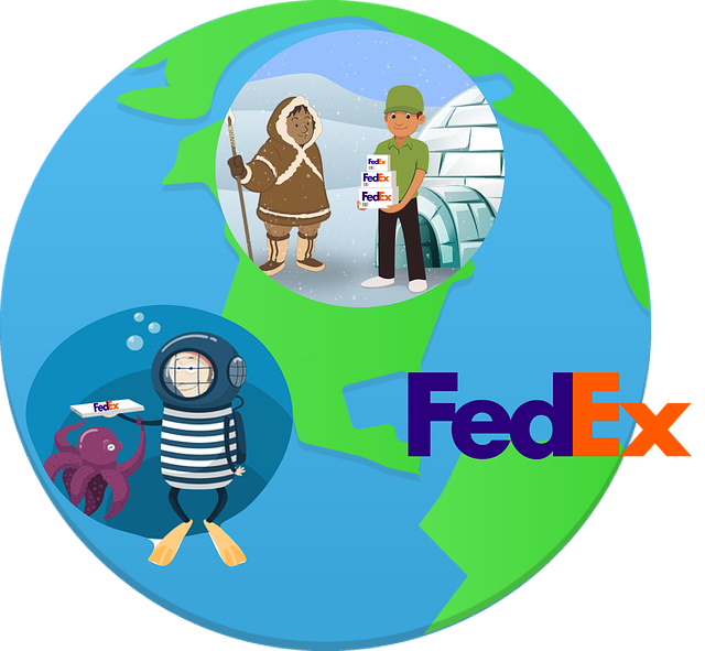 Free download Fedex Delivery Fast -  free illustration to be edited with GIMP free online image editor