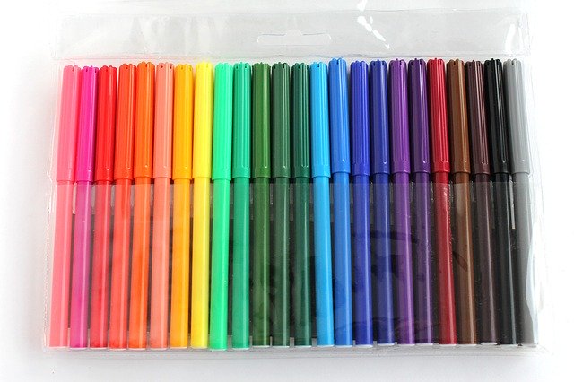 Free download Felt Tip Pens Packaging Multi -  free photo or picture to be edited with GIMP online image editor