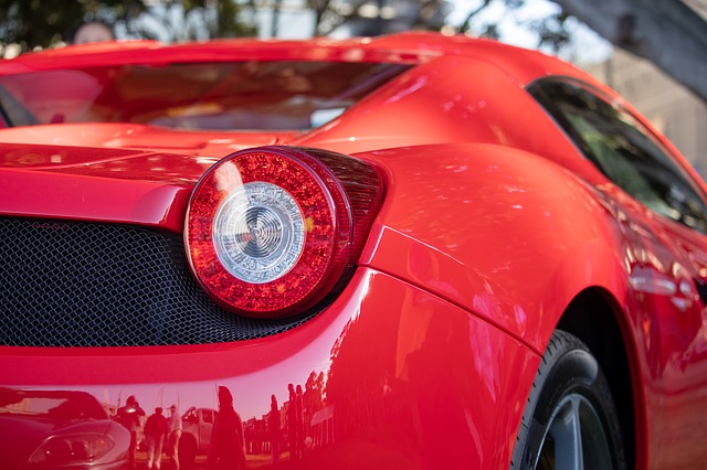 Free download ferrari car red 458 rear modern free picture to be edited with GIMP free online image editor