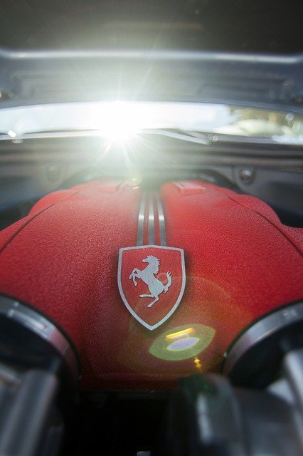 Free download Ferrari Engine -  free photo or picture to be edited with GIMP online image editor