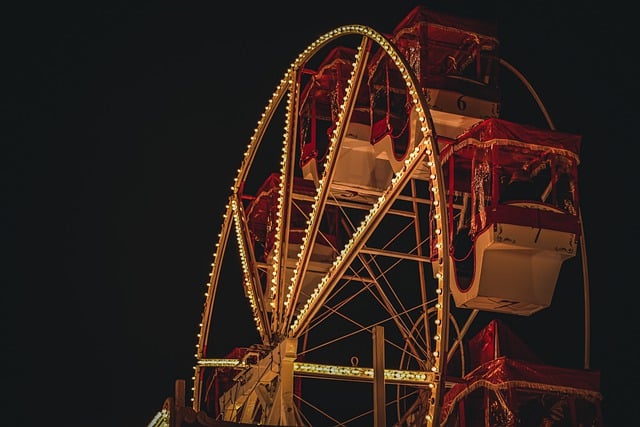 Free download ferris wheel christmas market free picture to be edited with GIMP free online image editor