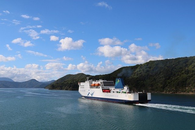 Free download Ferry Marlborough Sounds New -  free photo or picture to be edited with GIMP online image editor