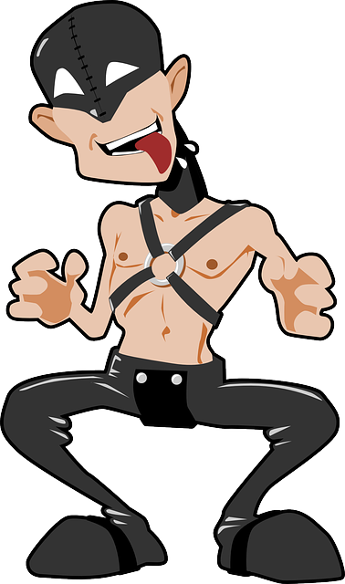 Free download Fetish Boy Latex - Free vector graphic on Pixabay free illustration to be edited with GIMP free online image editor