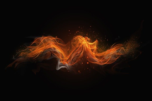 Free download Fire Black Flame -  free illustration to be edited with GIMP free online image editor