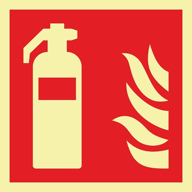 Free download Fire Extinguisher Signal -  free illustration to be edited with GIMP free online image editor