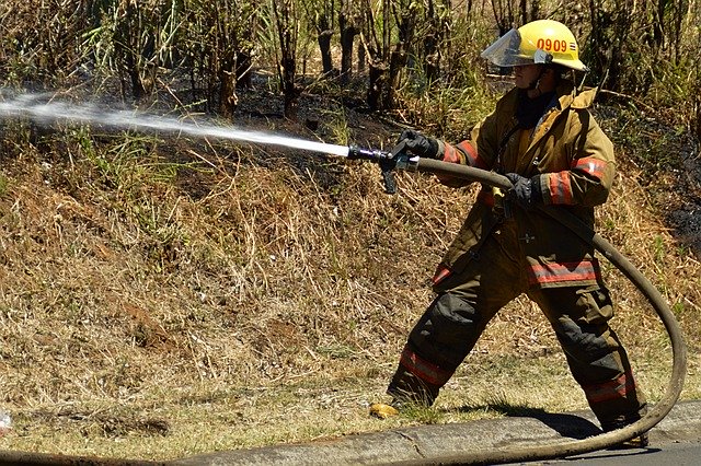 Free download Firefighter Fire Helmet -  free photo or picture to be edited with GIMP online image editor