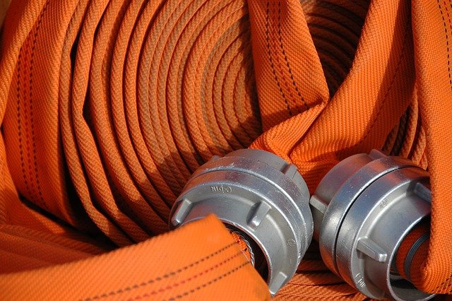 Free download fire fighters fire hose hose orange free picture to be edited with GIMP free online image editor