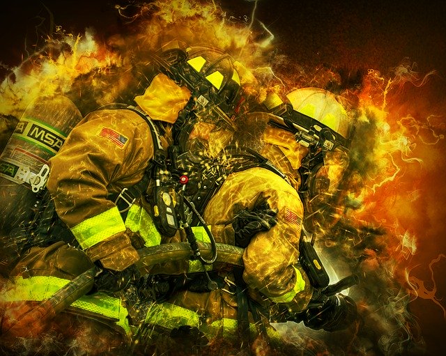 Tải xuống miễn phí Fire Fighters Portrait minh họa miễn phí được chỉnh sửa bằng trình chỉnh sửa hình ảnh trực tuyến GIMP