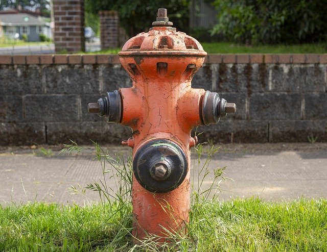 Free download Fire Hydrant Orange Water -  free photo or picture to be edited with GIMP online image editor